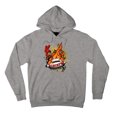 Kansas City Football Chiefs Final On Fire Hoodie