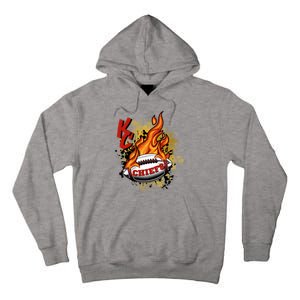 Kansas City Football Chiefs Final On Fire Tall Hoodie