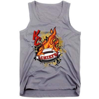 Kansas City Football Chiefs Final On Fire Tank Top