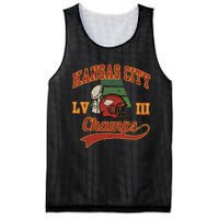 Kansas City Football Champions 2024 Mesh Reversible Basketball Jersey Tank