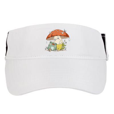 Kawaii Cute Frog Mushroom Cottagecore Adult Drive Performance Visor