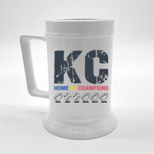 Kansas City Football And Baseball Champions Beer Stein