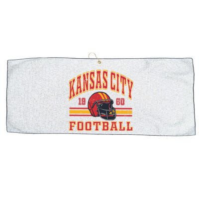 Kansas City Football Large Microfiber Waffle Golf Towel