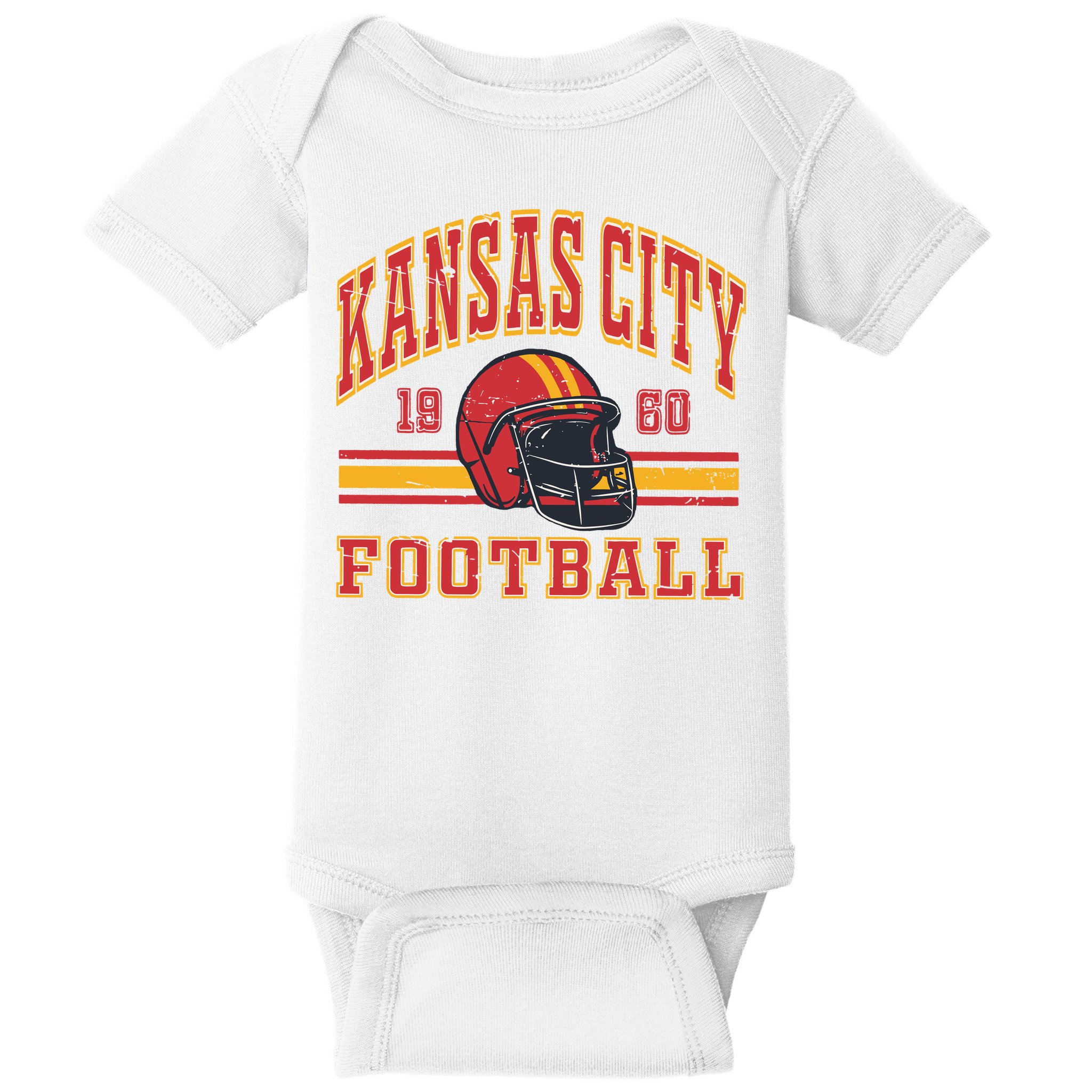 Kansas City Football Baby Bodysuit