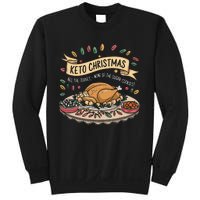 Keto Christmas Funny Low Carb Holiday Ketogenic Diet Gift Sweatshirt