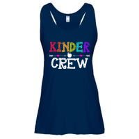 Kinder Crew Funny Kindergarten Teacher 1st Day Of School Ladies Essential Flowy Tank