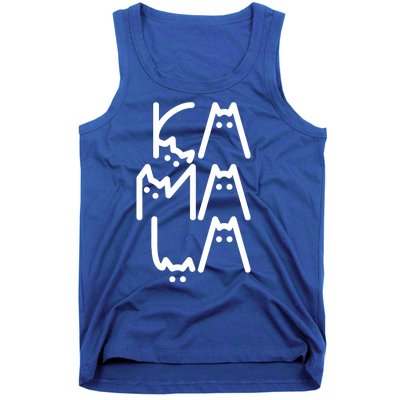 Kamala Cat Funny Text Harris Walz 2024 Tank Top