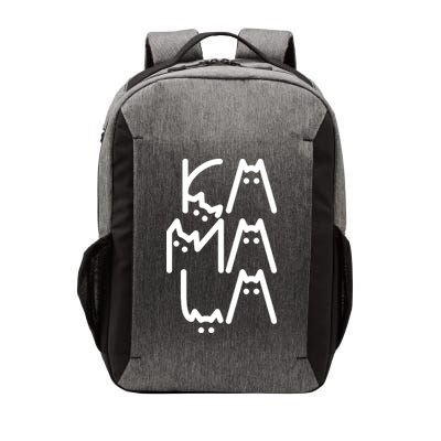 Kamala Cat Funny Text Harris Walz 2024 Vector Backpack