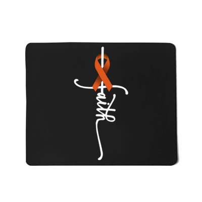 Kidney Cancer Faith Kidney Cancer Awareness March Support Mousepad