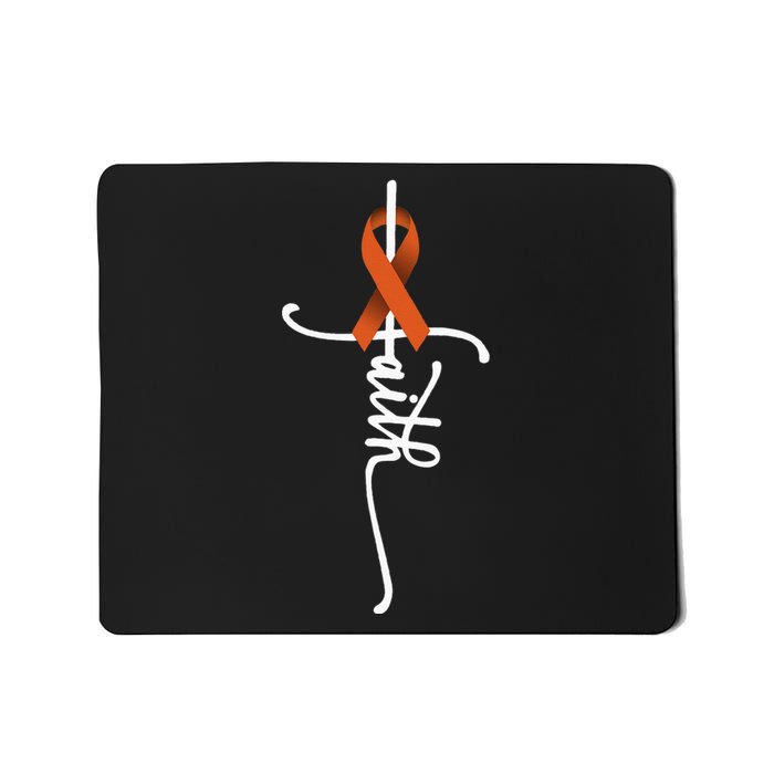 Kidney Cancer Faith Kidney Cancer Awareness March Support Mousepad