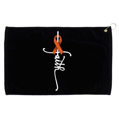 Kidney Cancer Faith Kidney Cancer Awareness March Support Grommeted Golf Towel