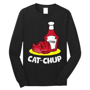 Ketchup CatChup Funny Ketchup Long Sleeve Shirt