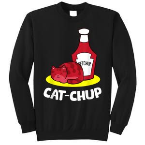 Ketchup CatChup Funny Ketchup Sweatshirt