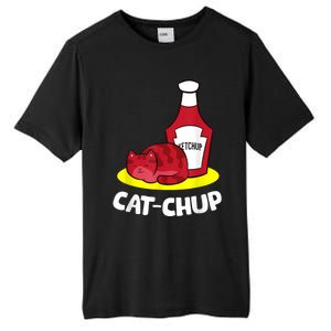 Ketchup CatChup Funny Ketchup Tall Fusion ChromaSoft Performance T-Shirt