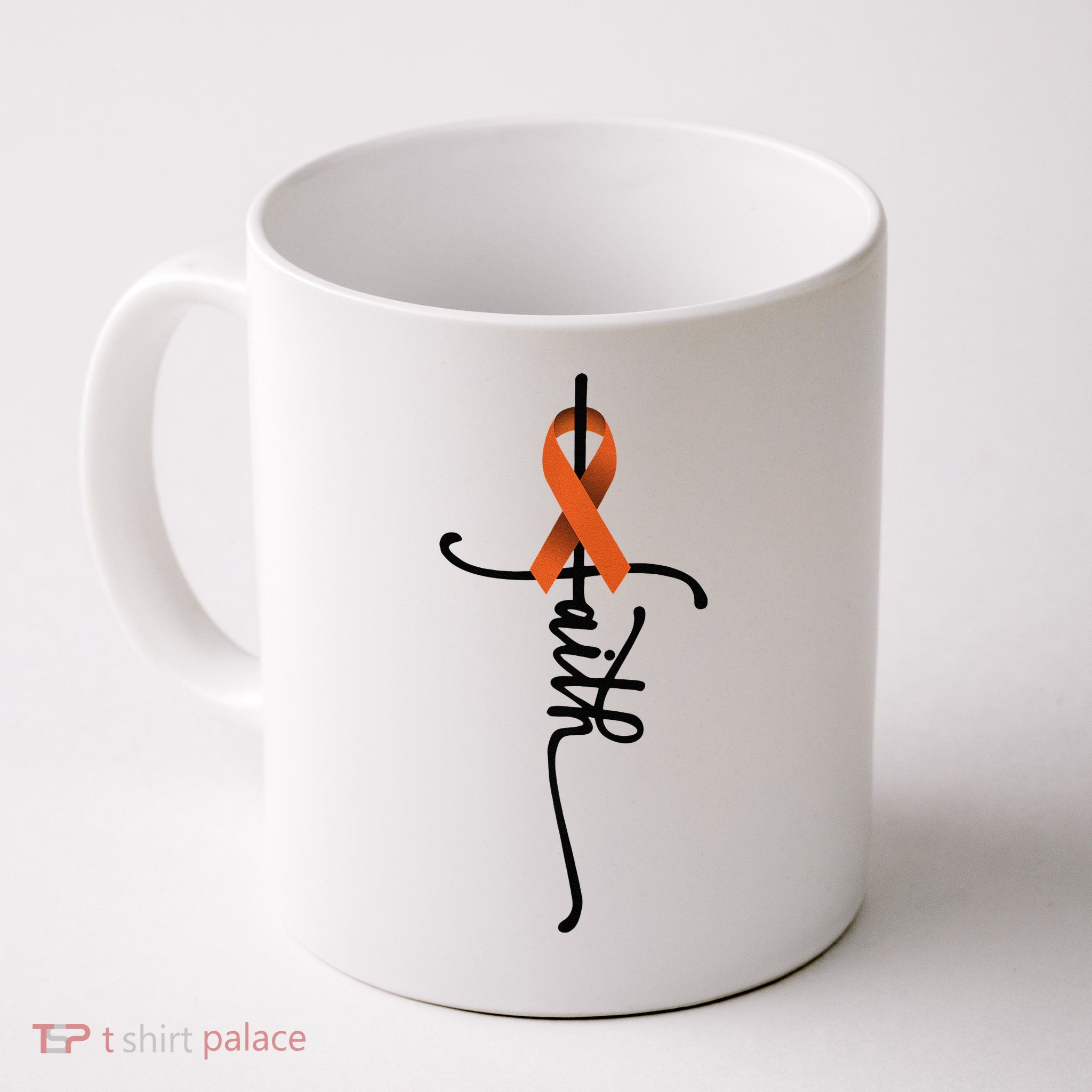 Kidney Cancer Faith Kidney Cancer Awareness Support Warrior Mug