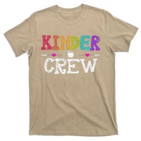 Kinder Crew Funny Kindergarten Teacher Last Day Of School T-Shirt