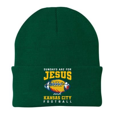 Kansas City Football Missouri Sundays A Game Day Knit Cap Winter Beanie