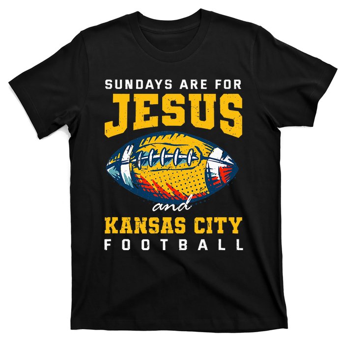 Kansas City Football Missouri Sundays A Game Day T-Shirt