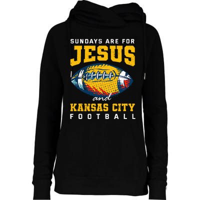 Kansas City Football Missouri Sundays A Game Day Womens Funnel Neck Pullover Hood