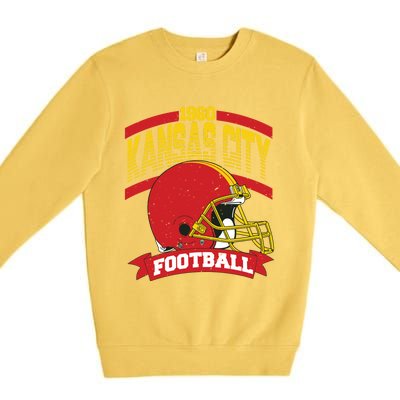 Kansas City Football Team Suppoter Premium Crewneck Sweatshirt