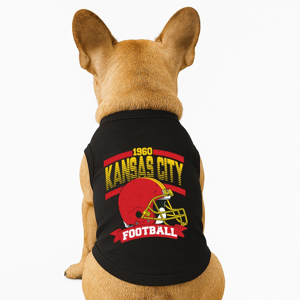Kansas City Football Team Suppoter Doggie Tank