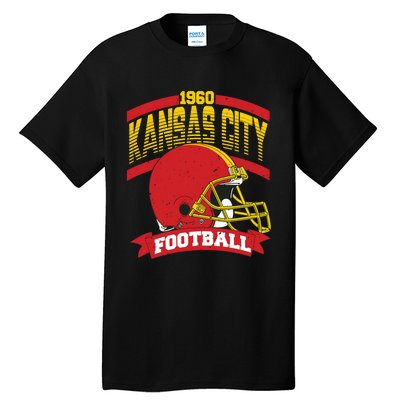 Kansas City Football Team Suppoter Tall T-Shirt