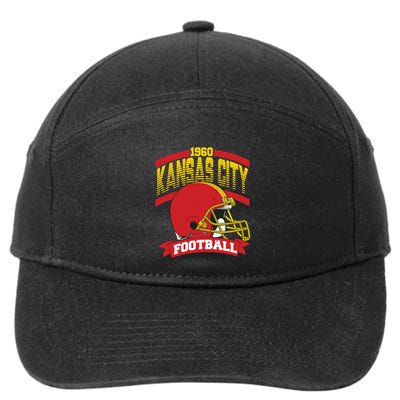 Kansas City Football Team Suppoter 7-Panel Snapback Hat