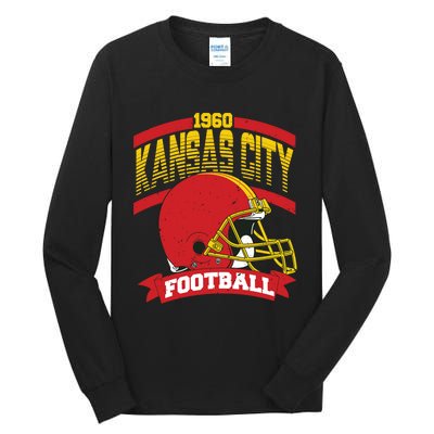 Kansas City Football Team Suppoter Tall Long Sleeve T-Shirt