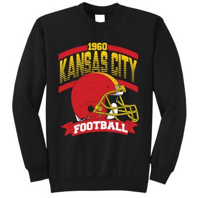 Kansas City Football Team Suppoter Tall Sweatshirt