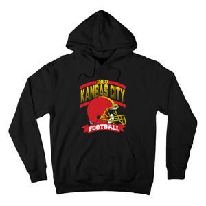 Kansas City Football Team Suppoter Tall Hoodie