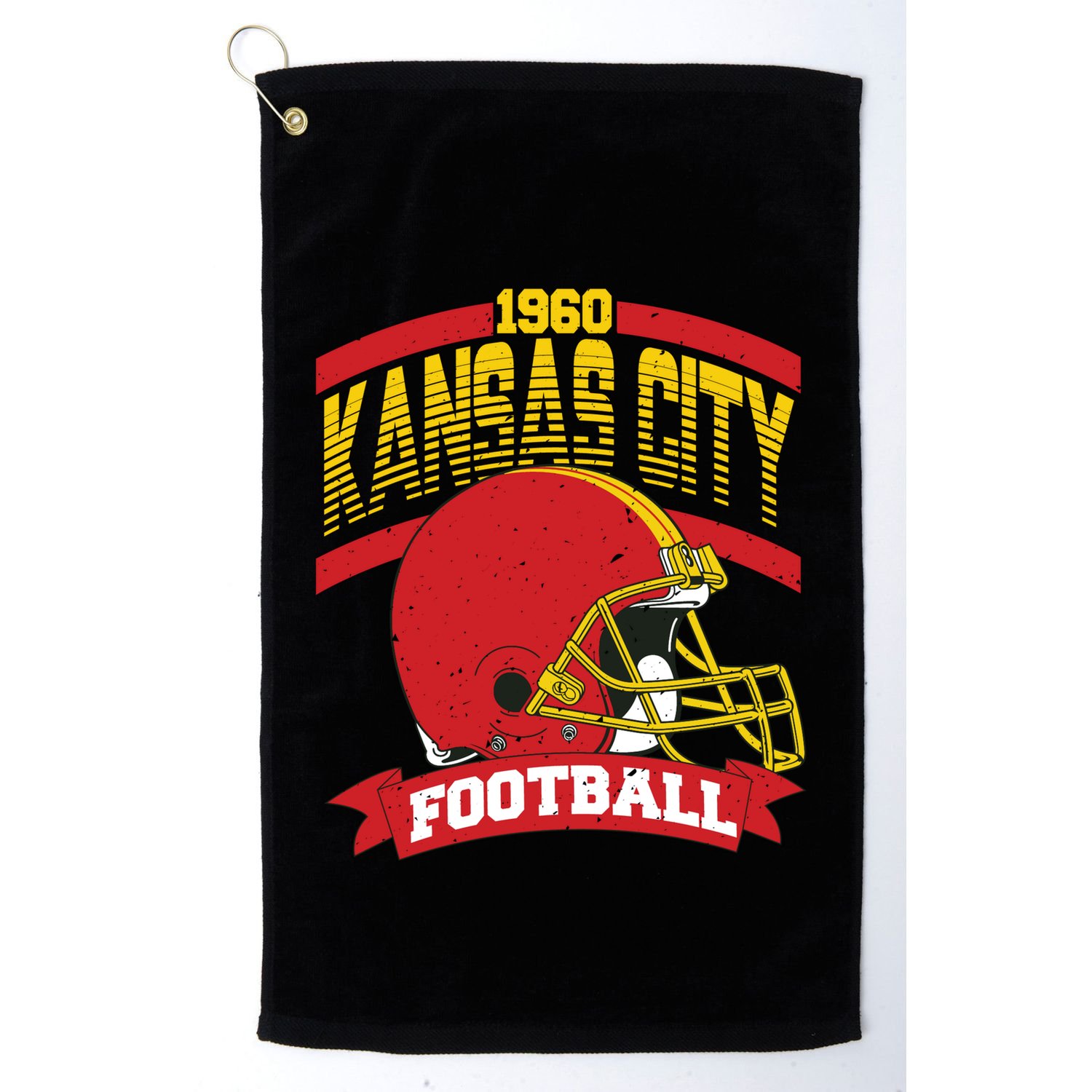 Kansas City Football Team Suppoter Golf Towel
