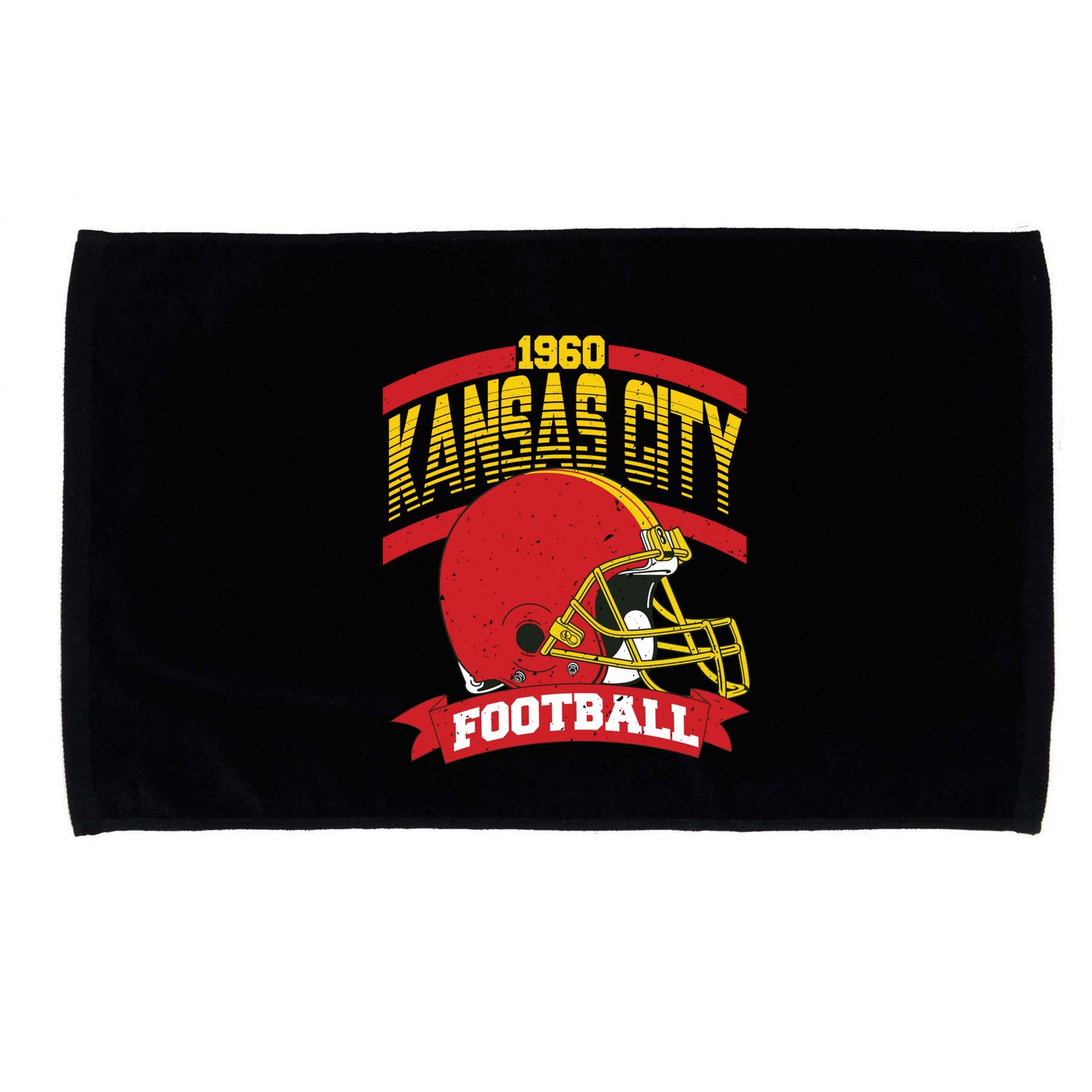 Kansas City Football Team Suppoter Microfiber Hand Towel