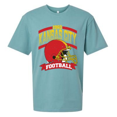 Kansas City Football Team Suppoter Sueded Cloud Jersey T-Shirt