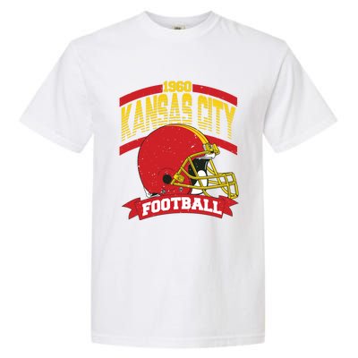 Kansas City Football Team Suppoter Garment-Dyed Heavyweight T-Shirt