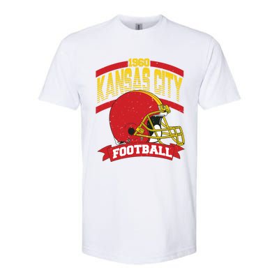 Kansas City Football Team Suppoter Softstyle CVC T-Shirt