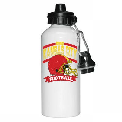 Kansas City Football Team Suppoter Aluminum Water Bottle