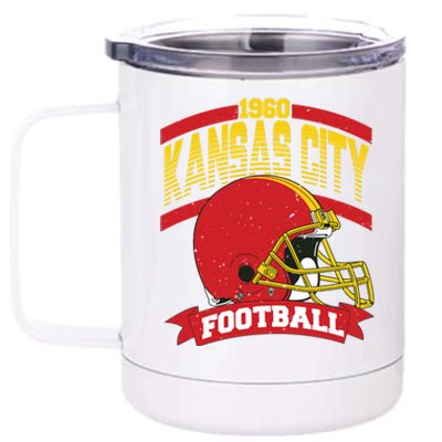 Kansas City Football Team Suppoter 12 oz Stainless Steel Tumbler Cup