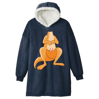 Kangaroo Costume For Halloween Kangaroo Animal Hooded Wearable Blanket