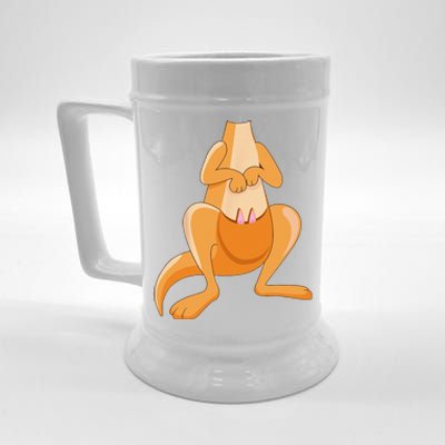 Kangaroo Costume For Halloween Kangaroo Animal Beer Stein