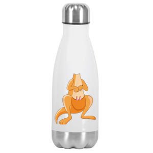 Kangaroo Costume For Halloween Kangaroo Animal Stainless Steel Insulated Water Bottle