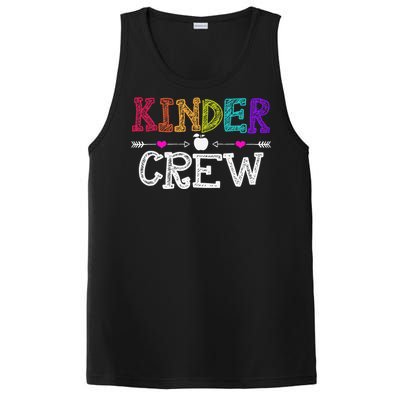 Kinder Crew Funny Kindergarten Teacher 1st Day Of School PosiCharge Competitor Tank