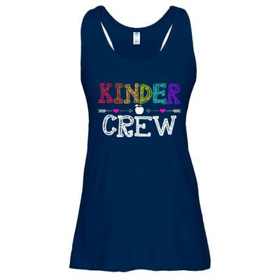 Kinder Crew Funny Kindergarten Teacher 1st Day Of School Ladies Essential Flowy Tank