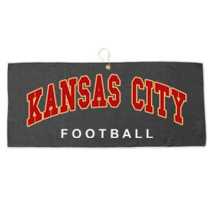 Kansas City Football Large Microfiber Waffle Golf Towel