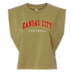 Kansas City Football Garment-Dyed Women's Muscle Tee