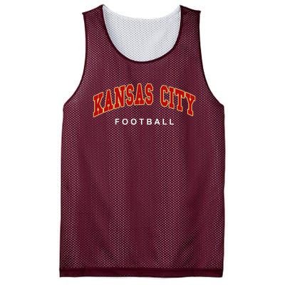 Kansas City Football Mesh Reversible Basketball Jersey Tank