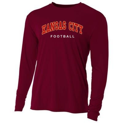 Kansas City Football Cooling Performance Long Sleeve Crew