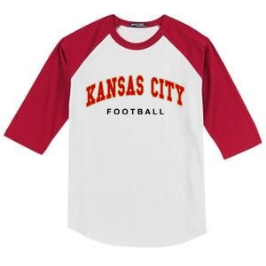 Kansas City Football Kids Colorblock Raglan Jersey