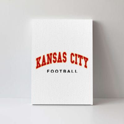 Kansas City Football Canvas