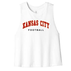 Kansas City Football Women's Racerback Cropped Tank