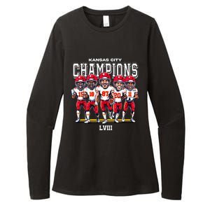 Kansas City Football Womens CVC Long Sleeve Shirt